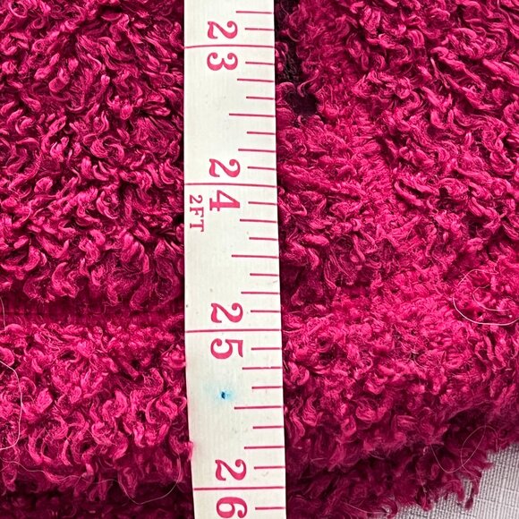 Lowe Alpine Polartec Sherpa Zip Up Jacket Women's Fuchsia 100% Polyester - Picture 12 of 12